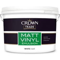 Crown Wall Paints Crown Trade Matt Vinyl Emulsion Wall Paint Base