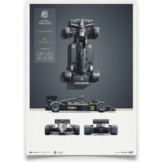 Posters on sale Lotus F1 Team Type 97T Blueprint Poster