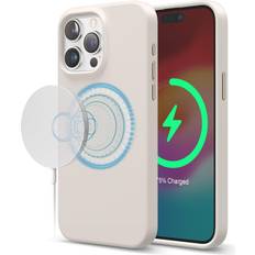 Elago Magsafe Silicone Case för iPhone 15 Pro Max Stone