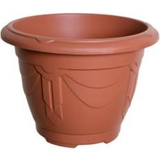 Pots, Plants & Cultivation Whitefurze Terracotta Round Venetian Pot Garden Planter 43cm