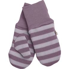 Rennen Fäustlinge Racing Kids Fäustlinge Wolle/Baumwolle Dusty Purple m. Strei 4-6 Jahre 104-116 Handschuhe/Fäustlinge