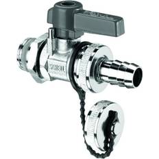 Wasser & Abwasser Schell Sanitärinstallations Zubehör, Fill-drain ball valve 1/2 "chrome 139940399