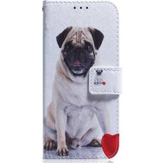 Google Pixel 8 Covers med kortholder MAULUND Google Pixel 8 Læder m. Pung & Print Pug