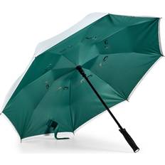 Regenschirme Volkswagen 11G087602 Regenschirm Stockschirm Windproof Automatik Schirm, ID.Buzz Design, grau/grün