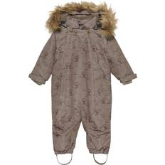 Leopard Jumpsuits En Fant Flyverdragt Brun mdr/86