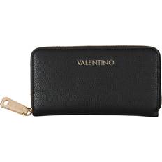 Valentino ring re zip wallet geldbörse nero