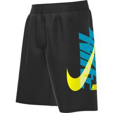 L Swim Shorts Nike Shift Volley Jongens - Black/Black/White