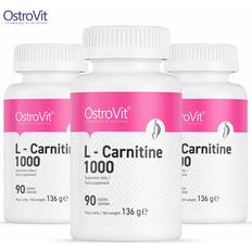 OstroVit L-Carnitin 1000 tabletter 90 stk