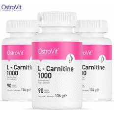 Integratori Muscolari OstroVit diet & weight management l-carnitine 1000 tabs 90 Stk.