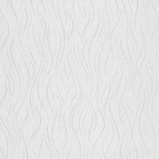 Wallpapers Erismann Plain White Subtle Silver Glitter Wave Textured Wallpaper Vinyl