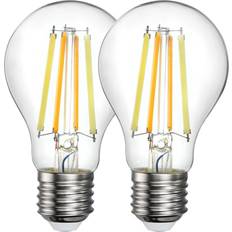 E26 LED Lamps Harper Harperliving Zigbee E27 7 Watts led Smart Bulb, cct 2700K-6000K, Dimmable Pack of 2