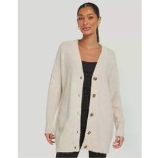 Selected Femme Lang Cardigan Beige