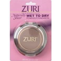 Cosmetics Zuri Naturally Sheer Pressed Powder Wet To Dry Ebony Whisper