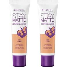 Cosmetics Rimmel Stay Matte Liquid Foundation, Sand, 1 Fl Oz, Pack of 2