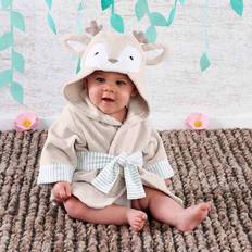 Babies Bath Robes Baby Aspen Deer Hooded Robe Personalization Available