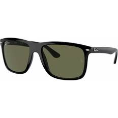 Ray-Ban Boyfriend Two Sunglasses - Black/Green