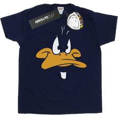 Looney Tunes 12-13 Years, Navy Blue Girls Daffy Duck Face Cotton T-Shirt