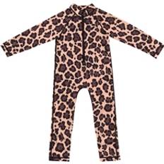 Leopard Jumpsuits Barnkläder Piikaboo UV-dräkt Leopard 6-12 månader