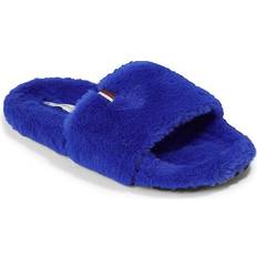 Tommy Hilfiger Blue Slippers Tommy Hilfiger Hausschuhe Fur Home Slipper Slide FW0FW07663 Blau 41_42