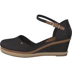 Black Heels & Pumps Tommy Hilfiger Elba Tacones Bajos - Negro