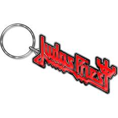 Wallets & Key Holders Judas Priest Logo Metal Keyring - Black/Red/Multicolour