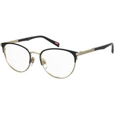 Soie Jeans Levi's LV 5036 2M2 53 Lunettes De Vue Femme Noires (Seulement Monture)