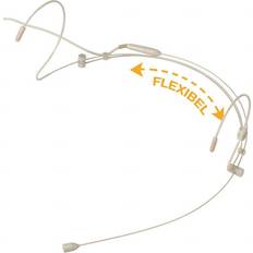 Pronomic HS-31 EA Headset-Mikrofon, beige Nackenbügelmikrofon, Kugel