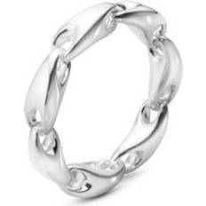 Georg Jensen Jewellery Georg Jensen Reflect Sterling Silver Chain Links Ring