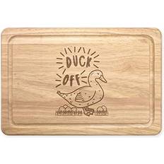 Gift Base Duck Off Rectangular Wooden Chopping Board