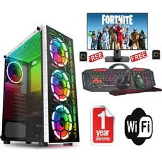 Fast Gaming Quad Core i7 16GB 128GB SSD+ 1TB