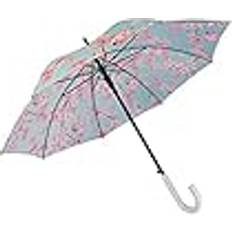 Umbrellas Fisura Großer Regenschirm. Jugendschirm. Automatischer Regenschirm mit Knopf. Stabiler bedruckter Regenschirm. 106 cm Durchmesser. blau