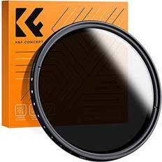 72mm Variable ND Filter ND2400 Adjustable Fader ND Slim Neutral Density ND2 ND4 ND8 to ND400 Lens FilterMicrofiber Cleaning Cloth DSLR Lens