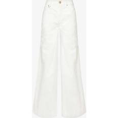 Zimmermann Jeans Zimmermann Matchmaker high-rise palazzo jeans white