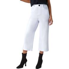 Blanco - Mono largo Monos Roman Cropped Stretch Culotte White