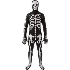 Orion Costumes Skelett Skinsuit Maskeraddräkt Medium