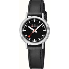 Mondaine Watches Mondaine MST.34020.LBV.SET Stop2Go 34mm Classic Black