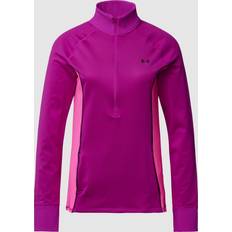 Purple T-shirts Under Armour CW Half-Zip Long Sleeve Women violet