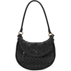 Bottega Veneta Schultertasche Gemelli Small aus Leder Schwarz Einheitsgröße