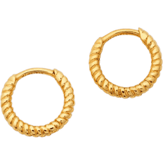 Syster P Dam Örhängen Syster P Beloved Twisted Hoops Gold Örhängen Dam Guld