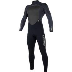 Mystic Brand 3/2mm Back Zip Wetsuit 2021 Black