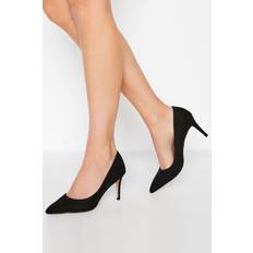 LTS Point Court Heels Black