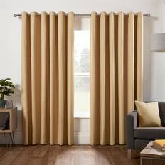 Divante Yellow Curtains Divante Hoxton Blackout Eyelet