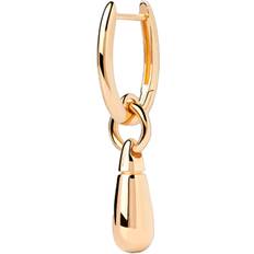 Smycken Pdpaola Jupiter Single Örhängen Single kt. Silver Guldpläterad PG01-092-U Woman 925 sterling silver