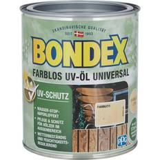 Malerfarbe Bondex uv-öl universal farblos uv-schutzöl holzöl Holzschutzmittel Transparent 0.75L