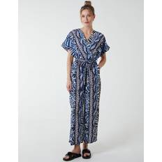 Blue Jumpsuits & Overalls Blue Vanilla Multi Stripe Animal Jumpsuit