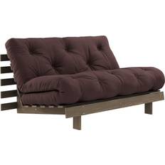 Oak - Sofa Beds Sofas Karup Design Roots 140 Bed Carob Brown Sofa