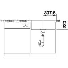 Blanco Lavello Pleon 6 61.50cm