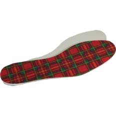 Multicoloured Insoles grafters Tartan-Einlegesohlen für Damen/Damen 12 Paar