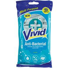 Cleaning Equipment & Cleaning Agents Pack of 40 Anti-Bacterial Multi Surface Cleaning Wipes