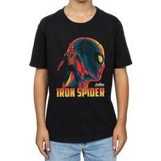 Universal Textiles Iron Spider Character T-Shirt Black Years